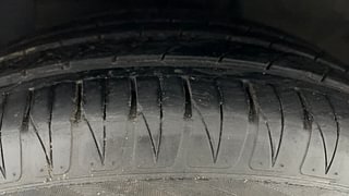 Used 2015 Hyundai Xcent [2014-2017] SX (O) Diesel Diesel Manual tyres LEFT FRONT TYRE TREAD VIEW