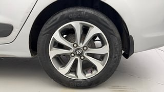 Used 2015 Hyundai Xcent [2014-2017] SX (O) Diesel Diesel Manual tyres LEFT REAR TYRE RIM VIEW