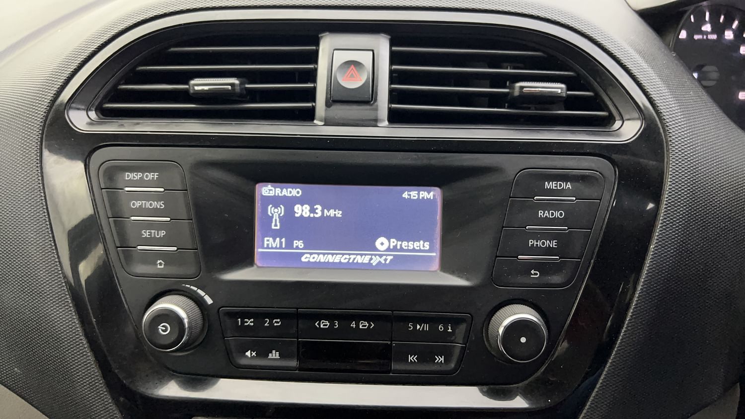 Integrated (in-dash) music system