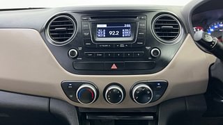 Used 2015 Hyundai Xcent [2014-2017] SX (O) Petrol Petrol Manual interior MUSIC SYSTEM & AC CONTROL VIEW