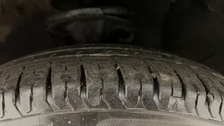 Used 2012 Hyundai i10 [2010-2016] Sportz 1.2 Petrol Petrol Manual tyres LEFT FRONT TYRE TREAD VIEW