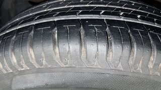 Used 2021 Maruti Suzuki Dzire ZXI AMT Petrol Automatic tyres LEFT FRONT TYRE TREAD VIEW