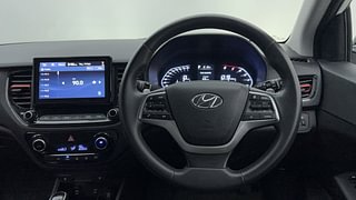 Used 2021 Hyundai Verna SX Opt Turbo Petrol Petrol Automatic interior STEERING VIEW