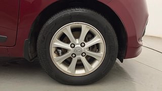 Used 2015 Hyundai Grand i10 [2013-2017] Asta 1.2 Kappa VTVT Petrol Manual tyres RIGHT FRONT TYRE RIM VIEW