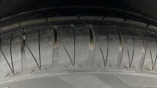 Used 2015 Hyundai Xcent [2014-2017] SX (O) Diesel Diesel Manual tyres RIGHT REAR TYRE TREAD VIEW