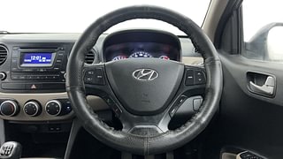 Used 2015 Hyundai Grand i10 [2013-2017] Asta 1.2 Kappa VTVT (O) Petrol Manual interior STEERING VIEW