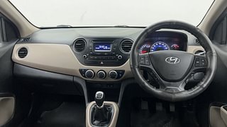 Used 2015 Hyundai Grand i10 [2013-2017] Asta 1.2 Kappa VTVT (O) Petrol Manual interior DASHBOARD VIEW