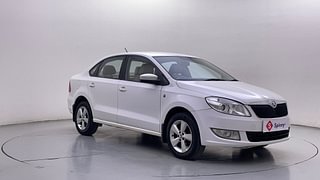 Used 2015 Skoda Rapid [2011-2016] Elegance Plus Diesel MT Diesel Manual exterior RIGHT FRONT CORNER VIEW