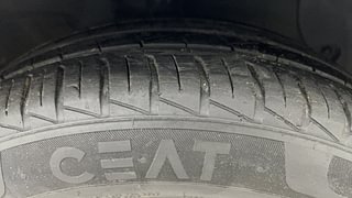 Used 2016 Hyundai Grand i10 Sportz 1.2 Kappa VTVT Petrol Manual tyres RIGHT FRONT TYRE TREAD VIEW