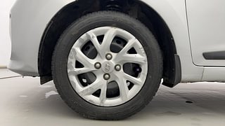 Used 2019 Hyundai Grand i10 [2017-2020] Sportz 1.2 Kappa VTVT CNG (Outside Fitted) Petrol+cng Manual tyres LEFT FRONT TYRE RIM VIEW