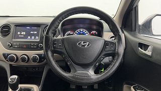 Used 2019 Hyundai Grand i10 [2017-2020] Sportz 1.2 Kappa VTVT CNG (Outside Fitted) Petrol+cng Manual interior STEERING VIEW