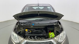 Used 2017 Datsun Redi-GO [2015-2019] T (O) Petrol Manual engine ENGINE & BONNET OPEN FRONT VIEW