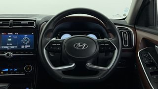 Used 2022 Hyundai Alcazar Platinum (O) 7 STR 1.5 Diesel AT Diesel Automatic interior STEERING VIEW