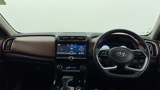 Used 2022 Hyundai Alcazar Platinum (O) 7 STR 1.5 Diesel AT Diesel Automatic interior DASHBOARD VIEW