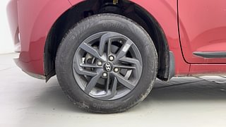 Used 2022 Hyundai Grand i10 Nios Sportz 1.2 Kappa VTVT CNG Petrol+cng Manual tyres LEFT FRONT TYRE RIM VIEW