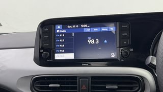 Used 2022 Hyundai Grand i10 Nios Sportz 1.2 Kappa VTVT CNG Petrol+cng Manual top_features Integrated (in-dash) music system