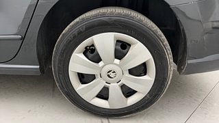 Used 2021 Skoda Rapid New [2020-2022] Rider Plus Petrol AT Petrol Automatic tyres LEFT REAR TYRE RIM VIEW