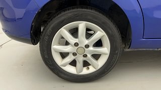 Used 2017 Tata Zest [2014-2019] XT Petrol Petrol Manual tyres RIGHT REAR TYRE RIM VIEW