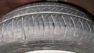 Used 2017 Maruti Suzuki Alto K10 [2014-2019] VXi (O) Petrol Manual tyres LEFT FRONT TYRE TREAD VIEW