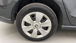 Used 2021 Skoda Rapid New [2020-2022] Rider Plus Petrol AT Petrol Automatic tyres RIGHT REAR TYRE RIM VIEW