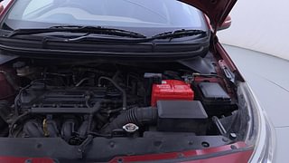 Used 2017 Hyundai Elite i20 [2014-2018] Sportz 1.2 Petrol Manual engine ENGINE LEFT SIDE HINGE & APRON VIEW