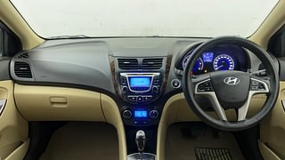 Used 2013 Hyundai Verna [2011-2015] Fluidic 1.6 CRDi SX Opt AT Diesel Automatic interior DASHBOARD VIEW