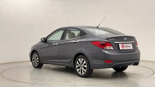 Used 2013 Hyundai Verna [2011-2015] Fluidic 1.6 CRDi SX Opt AT Diesel Automatic exterior LEFT REAR CORNER VIEW