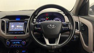 Used 2017 Hyundai Creta [2015-2018] 1.6 SX Plus Auto Petrol Petrol Automatic interior STEERING VIEW