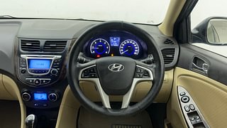 Used 2013 Hyundai Verna [2011-2015] Fluidic 1.6 CRDi SX Opt AT Diesel Automatic interior STEERING VIEW