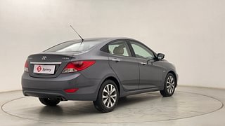 Used 2013 Hyundai Verna [2011-2015] Fluidic 1.6 CRDi SX Opt AT Diesel Automatic exterior RIGHT REAR CORNER VIEW