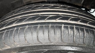 Used 2014 Hyundai Grand i10 [2013-2017] Magna 1.2 Kappa VTVT Petrol Manual tyres LEFT REAR TYRE TREAD VIEW