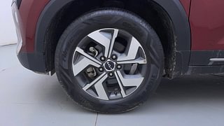 Used 2021 Kia Sonet HTX 1.0 iMT Petrol Manual tyres LEFT FRONT TYRE RIM VIEW