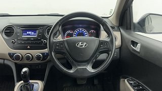 Used 2015 Hyundai Grand i10 [2013-2017] Asta AT 1.2 Kappa VTVT Petrol Automatic interior STEERING VIEW