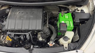 Used 2014 Hyundai Grand i10 [2013-2017] Magna 1.2 Kappa VTVT Petrol Manual engine ENGINE LEFT SIDE VIEW