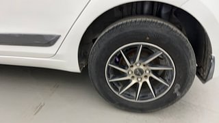 Used 2016 Hyundai Elite i20 [2014-2018] Sportz 1.2 Petrol Manual tyres LEFT REAR TYRE RIM VIEW