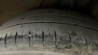 Used 2021 Hyundai Aura SX 1.2 Petrol Petrol Manual tyres LEFT REAR TYRE TREAD VIEW