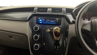 Used 2016 Mahindra KUV100 [2015-2017] K4+ 6 STR Petrol Manual interior MUSIC SYSTEM & AC CONTROL VIEW