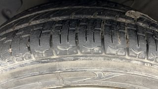 Used 2021 Hyundai New Santro 1.1 Sportz AMT Petrol Automatic tyres LEFT FRONT TYRE TREAD VIEW