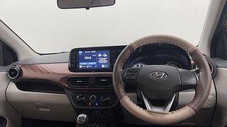 Used 2021 Hyundai Aura SX 1.2 Petrol Petrol Manual interior DASHBOARD VIEW