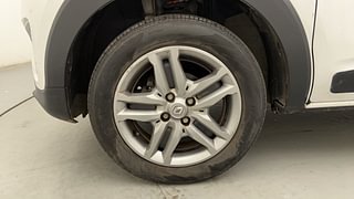 Used 2021 Renault Triber RXZ Petrol Manual tyres LEFT FRONT TYRE RIM VIEW