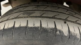 Used 2016 Mahindra KUV100 [2015-2017] K4+ 6 STR Petrol Manual tyres RIGHT REAR TYRE TREAD VIEW