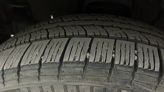 Used 2017 Mahindra Scorpio [2014-2017] S4 Plus Diesel Manual tyres LEFT FRONT TYRE TREAD VIEW