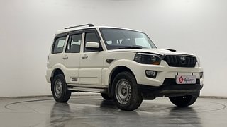 Used 2017 Mahindra Scorpio [2014-2017] S4 Plus Diesel Manual exterior RIGHT FRONT CORNER VIEW