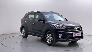 Used 2018 Hyundai Creta [2015-2018] 1.6 SX Plus Petrol Petrol Manual exterior RIGHT FRONT CORNER VIEW