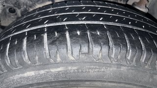 Used 2012 Maruti Suzuki Swift Dzire ZXI Petrol Manual tyres LEFT REAR TYRE TREAD VIEW