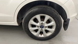 Used 2012 Ford Figo [2010-2015] Duratec Petrol Titanium 1.2 Petrol Manual tyres LEFT REAR TYRE RIM VIEW