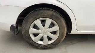 Used 2012 Nissan Sunny [2011-2014] XE Petrol Manual tyres RIGHT REAR TYRE RIM VIEW