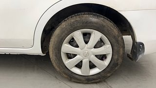 Used 2012 Nissan Sunny [2011-2014] XE Petrol Manual tyres LEFT REAR TYRE RIM VIEW