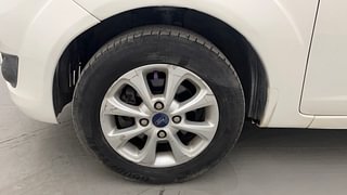 Used 2012 Ford Figo [2010-2015] Duratec Petrol Titanium 1.2 Petrol Manual tyres LEFT FRONT TYRE RIM VIEW