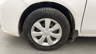 Used 2012 Nissan Sunny [2011-2014] XE Petrol Manual tyres LEFT FRONT TYRE RIM VIEW